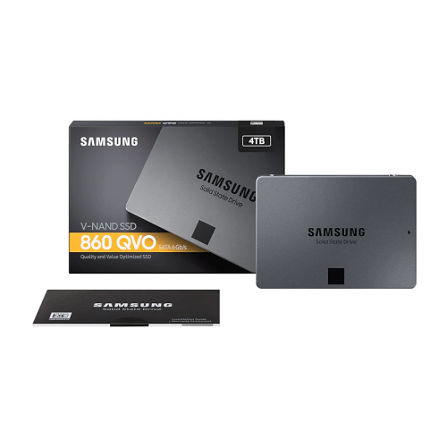 SAMSUNG MZ-76Q4T0BW 860 QVO 4TB 550/520 SATA SSD