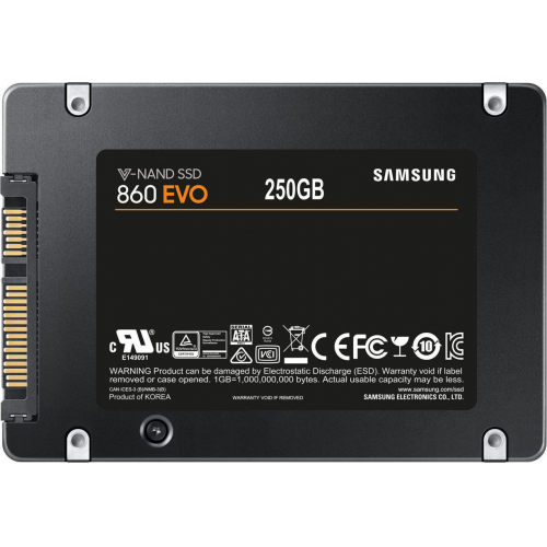 SAMSUNG MZ-76E250BW 860 EVO 250GB 550/520 SATA SSD