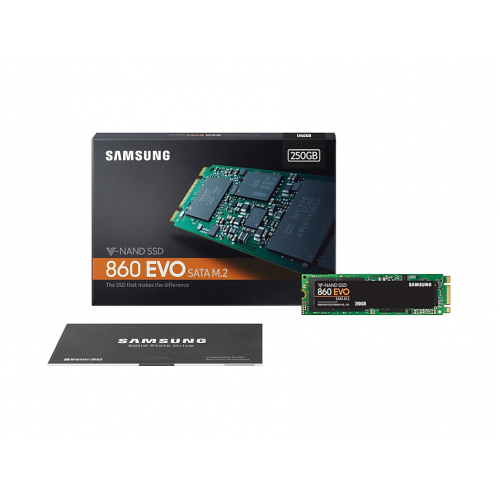 SAMSUNG MZ-N6E250BW 860 EVO 250GB 550/520 SATA M.2 SSD