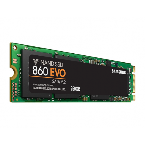 SAMSUNG MZ-N6E250BW 860 EVO 250GB 550/520 SATA M.2 SSD