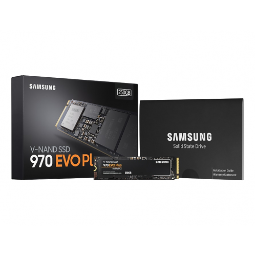 SAMSUNG MZ-V7S250BW 970 EVO PLUS 250GB 3500/2300  NVMe PCIe M.2 SSD