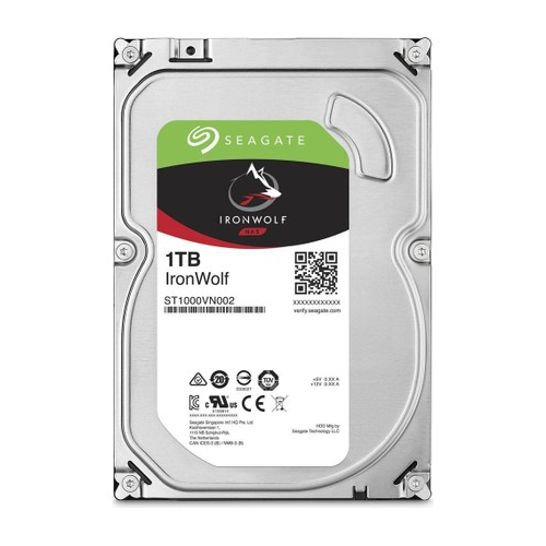 SEAGATE IRONWOLF 3,5’’ 1TB 64Mb ST1000VN002, 5900Rpm, SERVER/NAS HDD