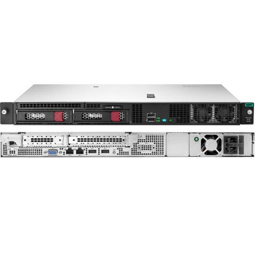 HP P17078-B21 DL20 GEN10 Intel Xeon E-2224, 16Gb Ram, 1Tb x 2adet HDD, 290W Power, 1U Kasa RACK SERVER