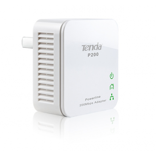 Tenda P200 HomePlug 1Port Kablolu 200Mbps Kit