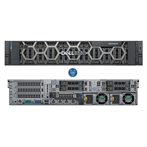 DELL PER740TR5_VSP R740 Intel Xeon Silver 4110 16Gb Ram, 2x600Gb HDD, 495W Power, 2U Kasa RACK SERVER