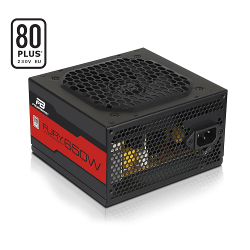 POWERBOOST BST-ATX650 FURY ACTIVE PFC 650W 80+  GAMING PSU (BOX)