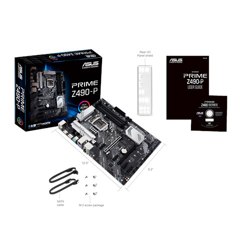 ASUS PRIME Z490-P HDMI DP USB3,2 M.2 LGA1200 10.Nesil