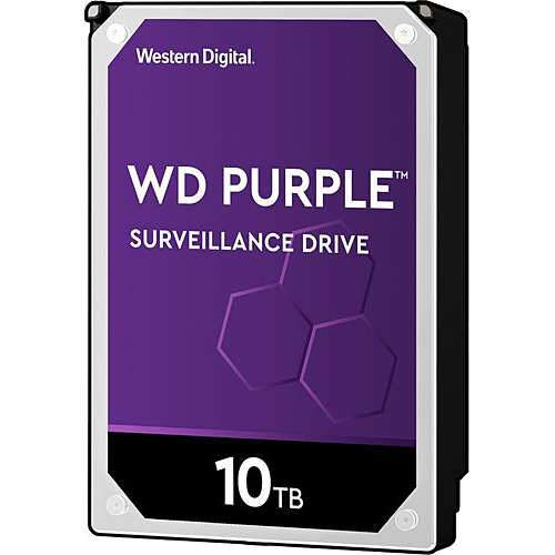 WD PURPLE WD101PURZ 3,5’’ 10TB 256mb, 7200 Rpm,  7/24 Güvenlik HDD