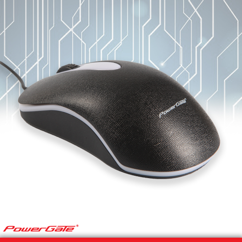 PowerGate R503 USB Kablolu Işıklı MOUSE (Siyah)