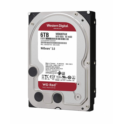 WD RED WD60EFAX 3,5’’ 6TB, 256mb, 5400 Rpm, 7/24-NAS-SERVER HDD