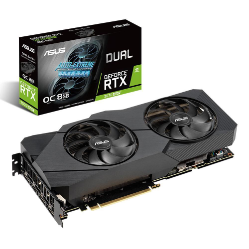 ASUS DUAL RTX2070S-O8G-EVO 8Gb HDMI DP DDR6 DIRECTX 12 OC Edition