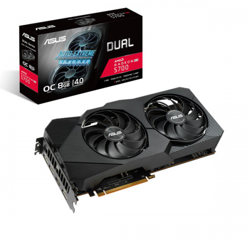 ASUS DUAL RX5700-O8G EVO 8Gb DDR6 DP HDMI DIRECTX 12 OC Edition