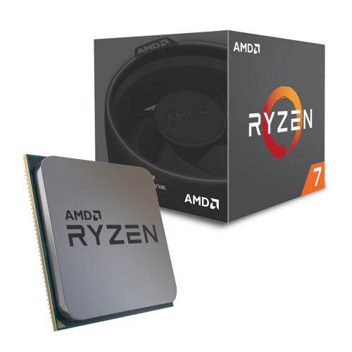 AMD RYZEN 7 2700X 8 Core, 3,70-4.30GHz 105W, RGB LED Wraith Prizma FAN, AM4, (Kutulu)