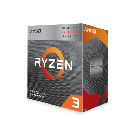 AMD RYZEN 3 3200G 4 Core, 3,60-4.00GHz 65W Radeon VEGA8 Wraith Stealth FAN AM4 BOX