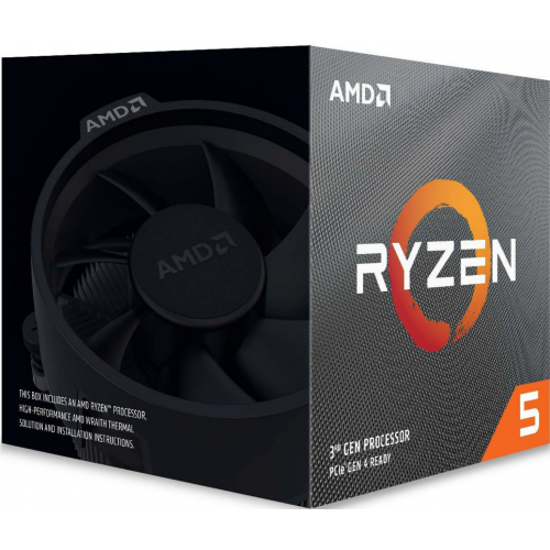 AMD RYZEN 5 3600X 6 Core, 3,80-4.40GHz 35Mb Cache 95W Wraith Spire FAN AM4 (Kutulu)