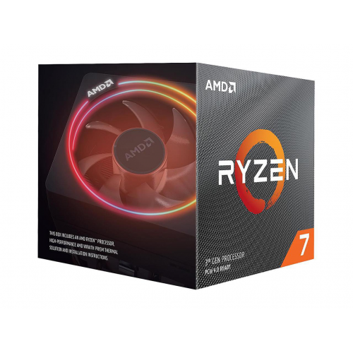 AMD RYZEN 7 3700X 8 Core, 3,60-4.40GHz 32Mb Cache, 65W, RGB LED Wraith Prism FAN, AM4, (Kutulu)