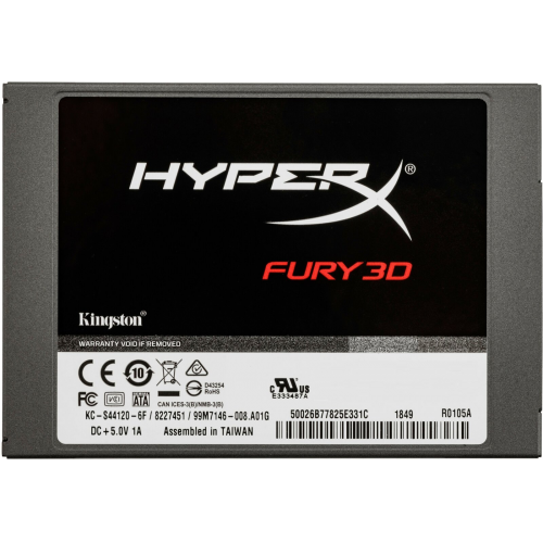 KINGSTON KC-S44240-6F HYPERX FURY 3D 240Gb, 500/500 SATA SSD