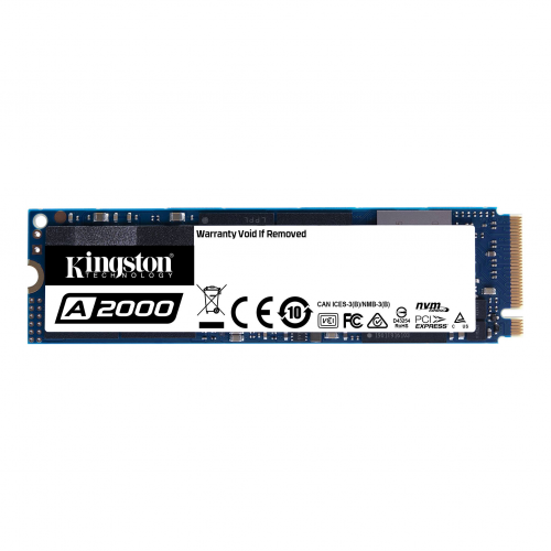 KINGSTON SA2000M8/1000G, A2000, 1Tb, 2200/2000, NVME PCIe M.2 SSD