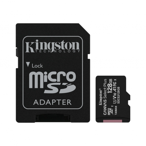 KINGSTON SDCS2/128GB CL10 100Mb/s MicroSD (SD Adaptörlü)