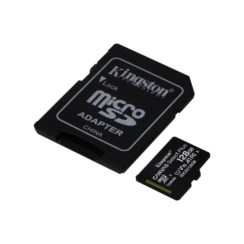 KINGSTON SDCS2/128GB CL10 100Mb/s MicroSD (SD Adaptörlü)