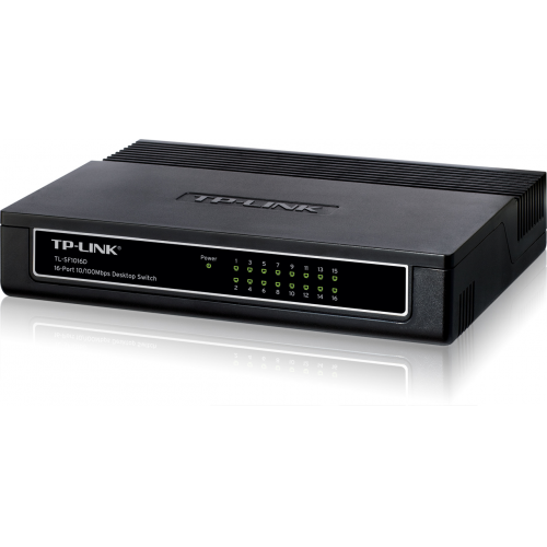 TP-LINK SF1016D 16 Port 10/100 Megabit Switch