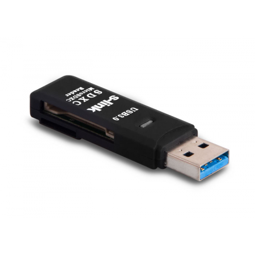 S-LINK SL-U306 MicroSD+SD+SDXC CARD READER USB 3,0