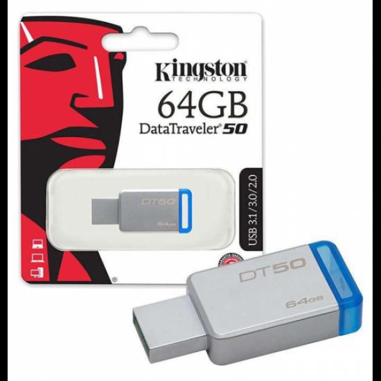 KINGSTON DT50/64GB USB3.1 DataTraveler50 Flash Disk