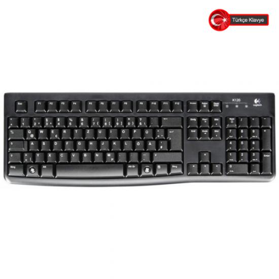 LOGITECH K120 USB Q Klavye (920-002505)