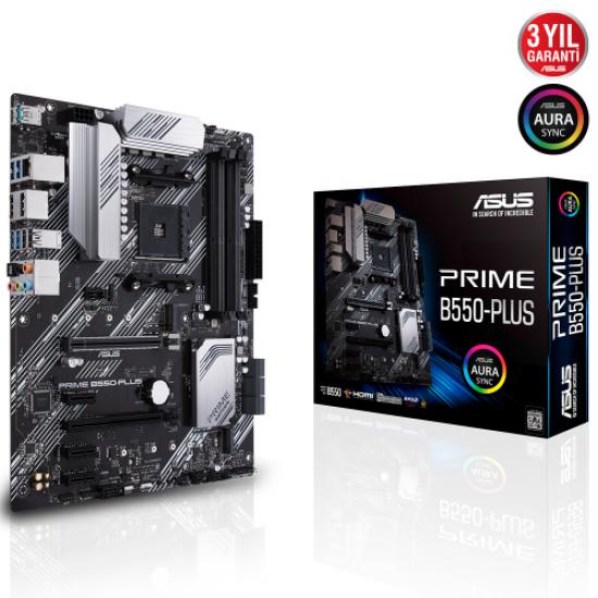 ASUS PRIME B550-PLUS HDMI DP USB3,2 M.2 AM4