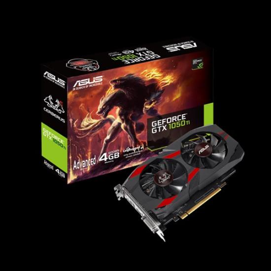 ASUS CERBERUS GTX1050TI-A4G 4Gb GDDR5 128Bit VGA