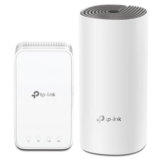 TP-LINK DECO E3 (2 Pack) DualBand AC1200 220M2, 2 Fast Port Home Mesh