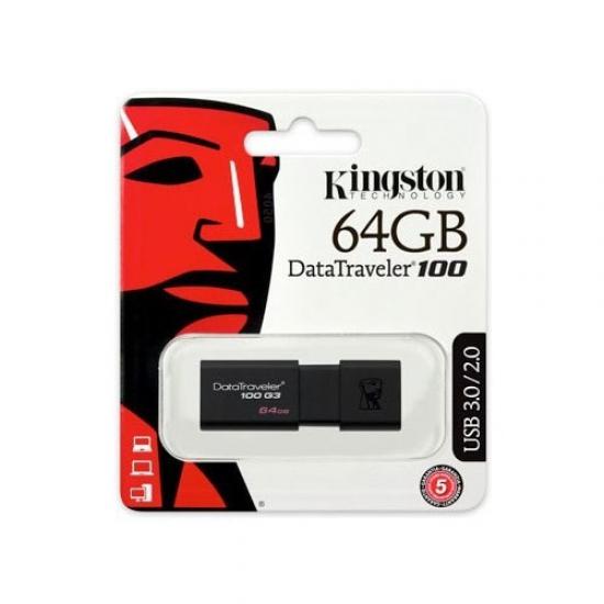 KINGSTON DT100G3/64GB 64GB USB 3.0 Flash Disk