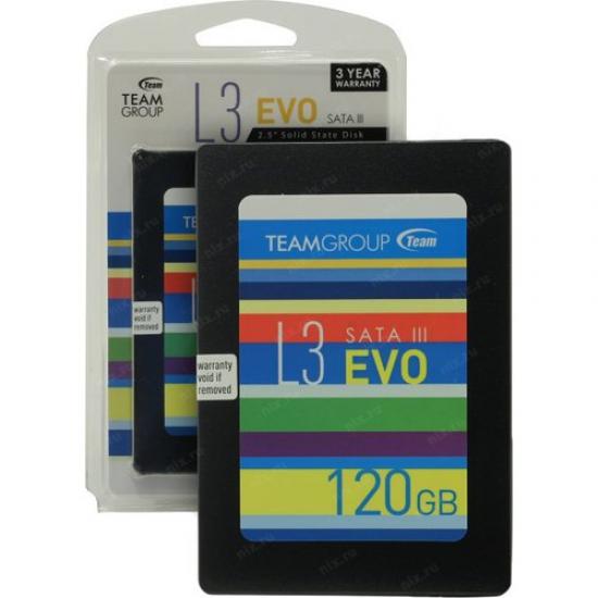 TEAM T253LE120GTC101 120GB 500/360 L3 SATAIII EVO SSD