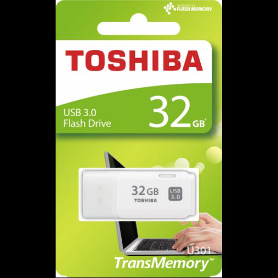 TOSHIBA THN-U301W0320E4 HayaBusa 32GB USB 3.0  Flash Disk Beyaz