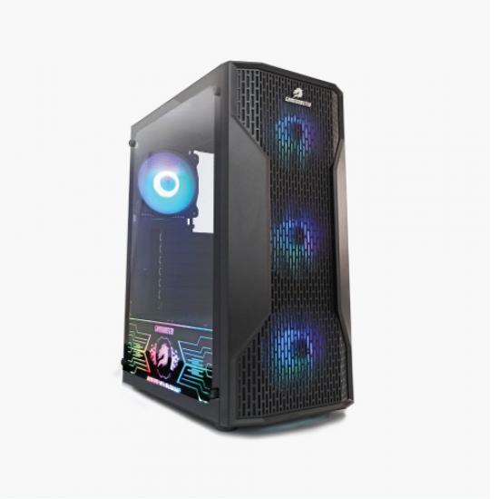 GAMEBOOSTER GB-G3309B RGB Mesh , Tempered Glass 550W 80+ GAMING KASA