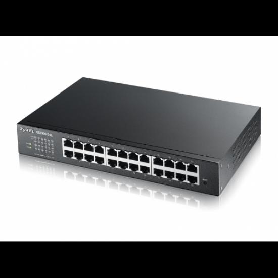 ZyXEL GS1900-24E 24 Port GigaBit Yönetilebilir Akıllı Sessiz Switch