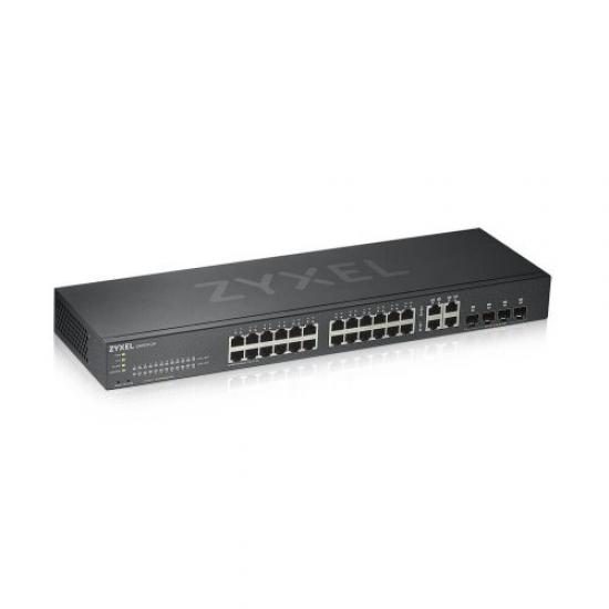 ZyXEL GS1920-24 V2 24 Port  Gigabit 4xSFP 375W Yönetilebilir Switch