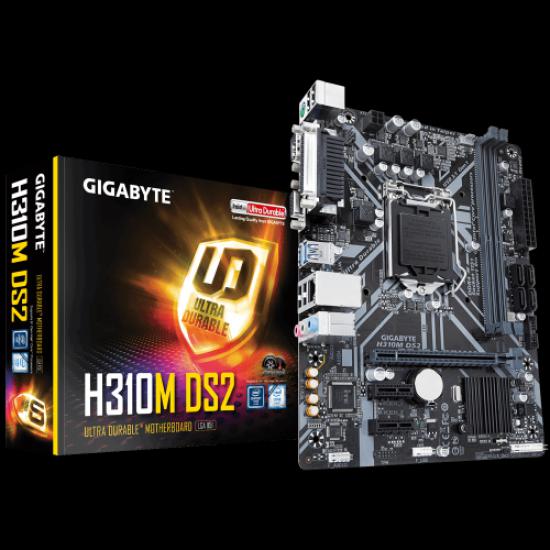 GIGABYTE H310M-DS2 Seri Paralel LGA1151 8-9.Nesil