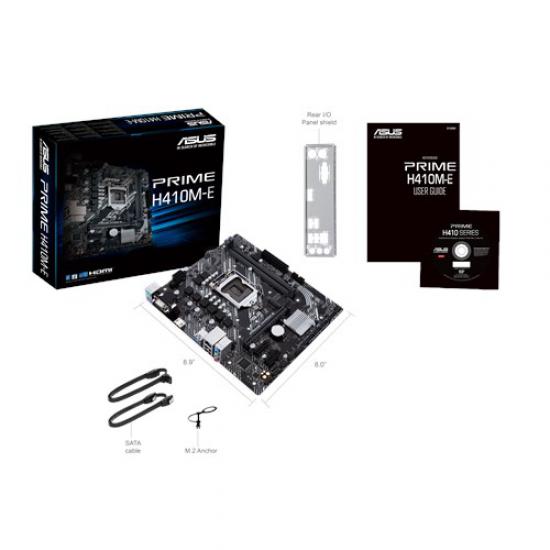 ASUS PRIME H410M-E HDMI D-SUB LGA1200 10.Nesil