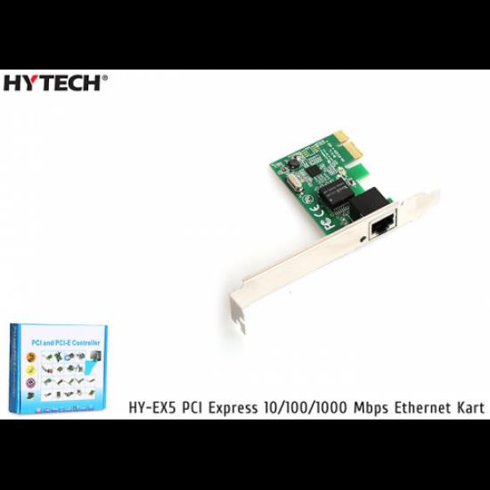 HYTECH HY-EX5 PCI Express Gigabit Ethernet Kart