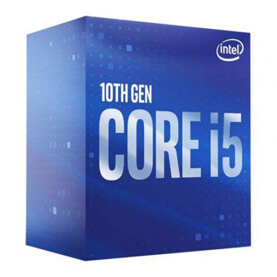 INTEL i5-10400F 6 Core, 2.9Ghz, 12Mb, 65W, LGA1200, 10.Nesil, BOX, (Grafik Kart YOK, Fan VAR)