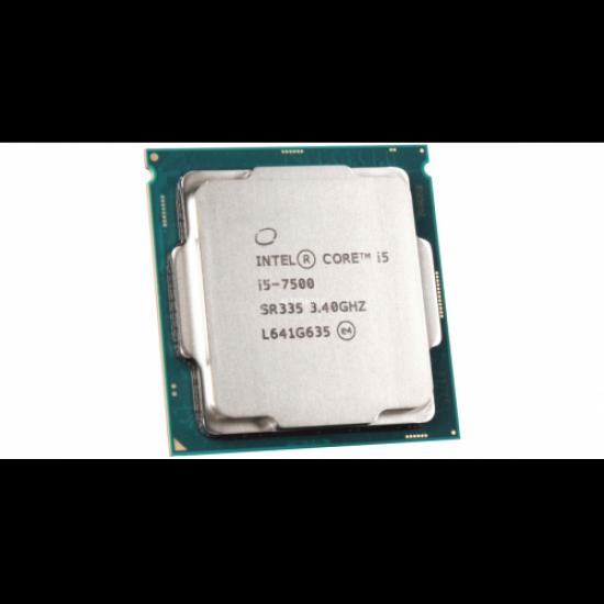 INTEL i5-7500 4 Core, 3.40Ghz, 6Mb, 65W, LGA1151, 7.Nesil, TRAY, (Grafik Kart VAR, Fan YOK)