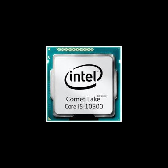 INTEL i5-10500 6 Core, 3.10Ghz, 12Mb, 65W, LGA1200, 10.Nesil, TRAY, (Grafik Kart VAR, Fan YOK)