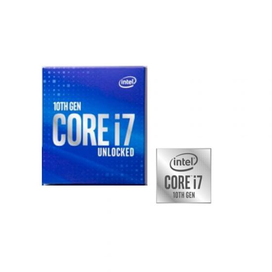 INTEL i7-10700F 8 Core, 2.90Ghz, 16Mb, 65W, LGA1200, 10.Nesil, BOX, (Grafik Kart YOK, Fan VAR)