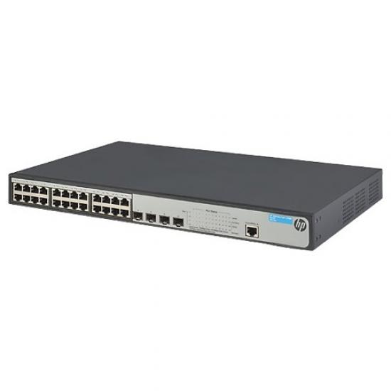 HP JG925A 1920-24G 24 Port Gigabit, 24 Port PoE 180W, 4x SFP Port, Rack mount, Yönetilebilir Switch