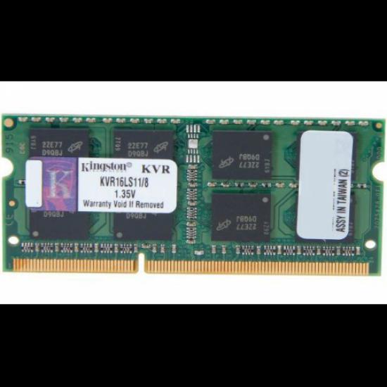 KINGSTON KVR16LS11/8 8Gb 1600Mh DDR3 Sodimm Notebook RAM, 1,35V