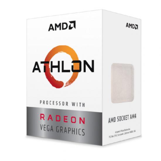 AMD ATHLON 200GE 2 Core, 3,20GHz 35W  Radeon VEGA3 AM4 BOX