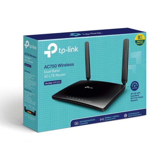 TP-LINK ARCHER-MR200 4G LTE 300+433Mbps Router