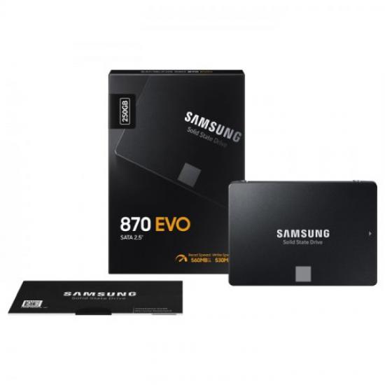 SAMSUNG MZ-77E250BW 870 EVO 250GB 560/530 SATA SSD
