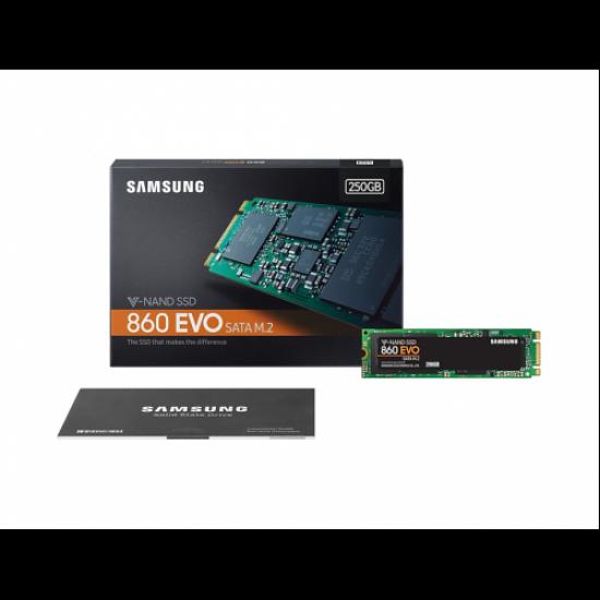 SAMSUNG MZ-N6E250BW 860 EVO 250GB 550/520 SATA M.2 SSD